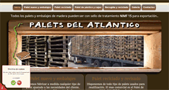 Desktop Screenshot of paletsyembalajes.com